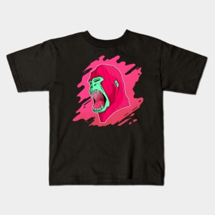 Pink Gorilla Kids T-Shirt